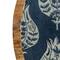 Hello Honey® Blue Floral Enameled Round Mango Wood Tray Set